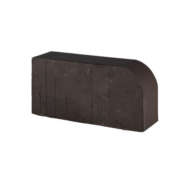 Печной кирпич радиусный полнотелый Lode Krypton F15 (R60) гладкий, 250х120х65 мм