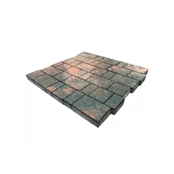 Тротуарная плитка Steinrus Bergamo 40 мм Colormix Штайнрус