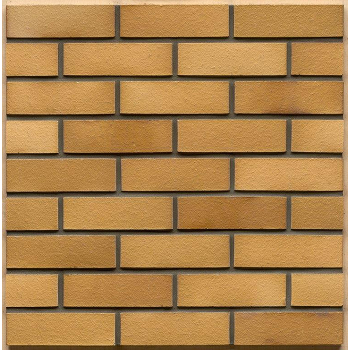 Кирпич клинкерный Muhr 01 EG Niederlausitzer Gelb Edelglanz готик, 240х115х52 мм